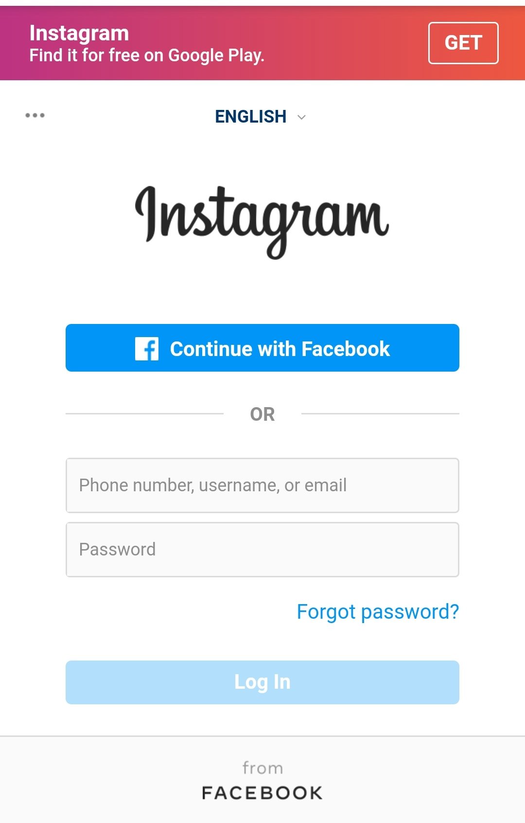 Login Your Instagram Account