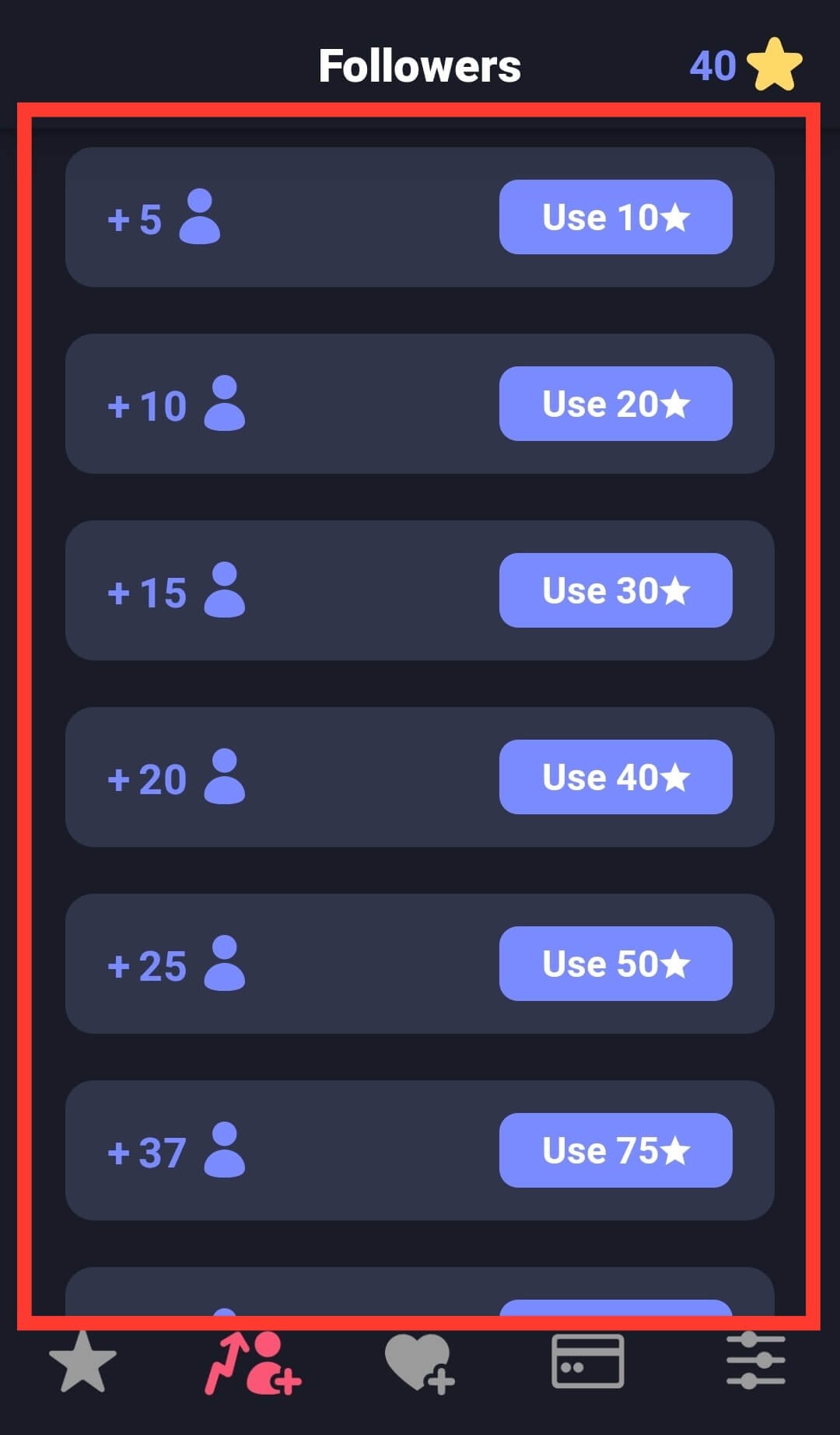 Order Followers