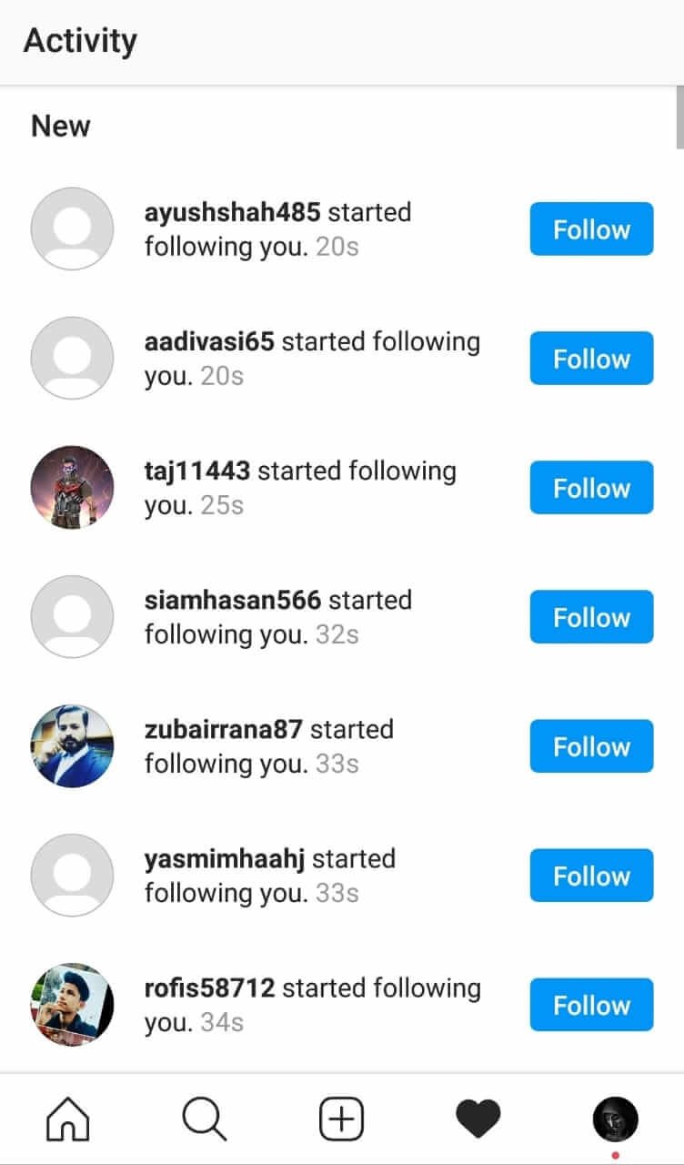 Actual Followers On Instagram