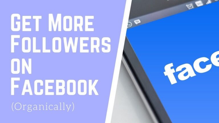 Get More Followers on Facebook