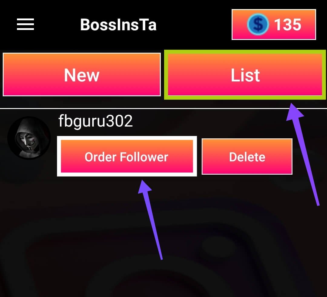 Order Followers