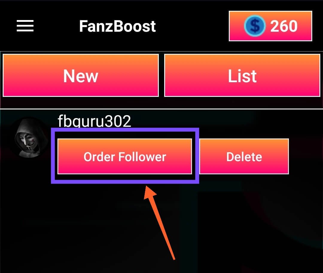 Order Followers
