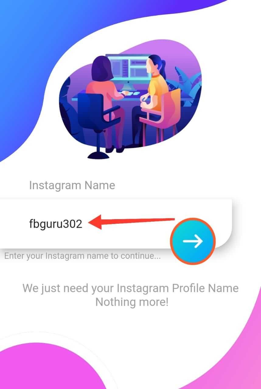 Enter Your Instagram Username