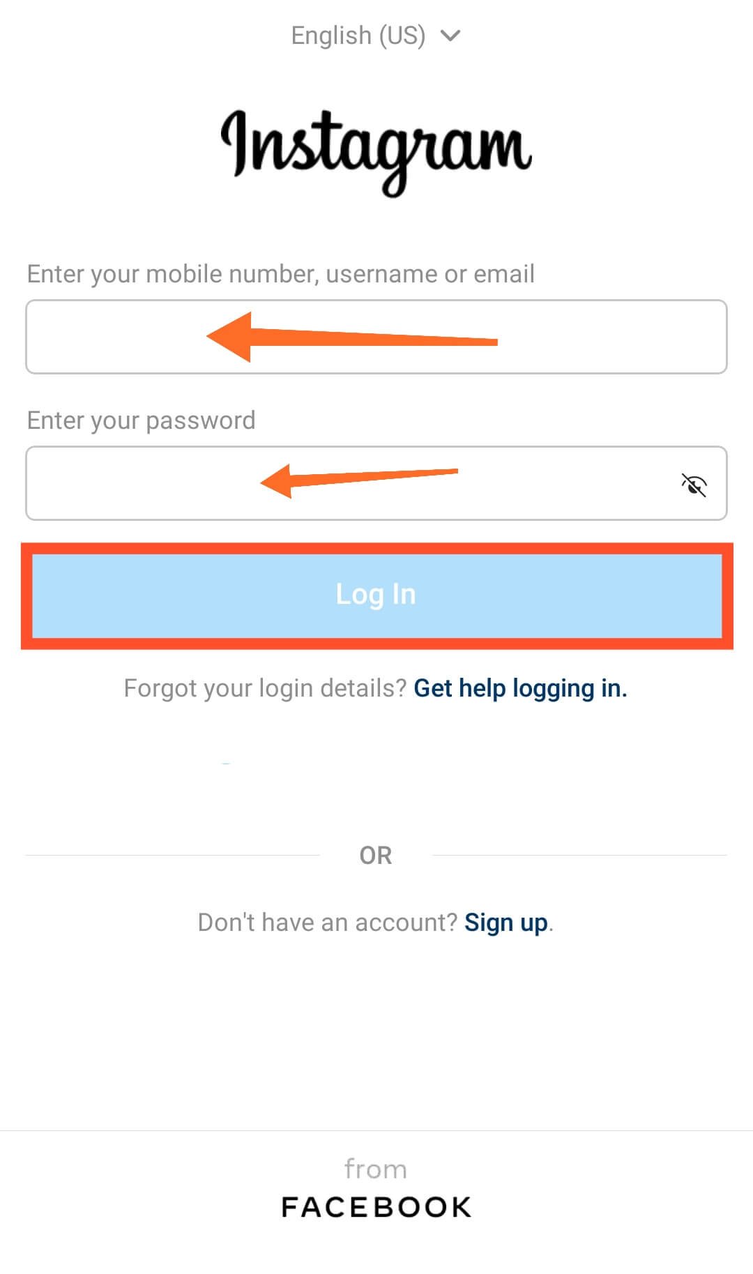 Login Your Instagram Account